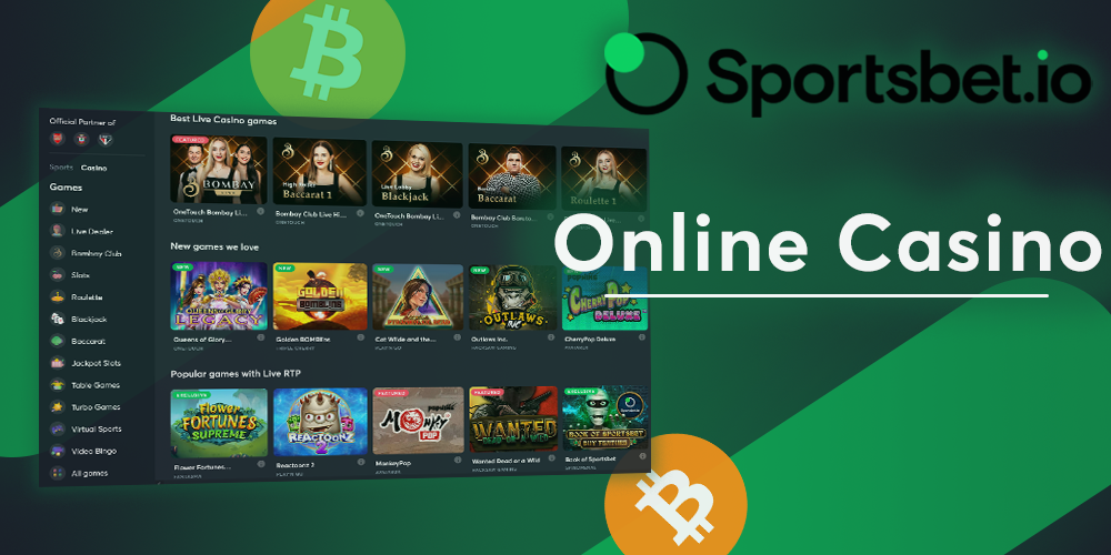 online casino games from the best developers provided by Sportsbet io
