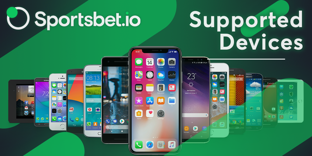 स्मार्टफोन जिन पर Sportsbet मोबाइल ऐप इंस्टॉल किया जा सकता है