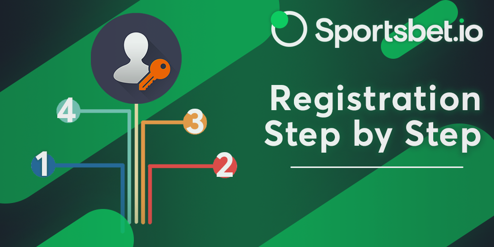 Step-by-step instructions for registering on the official website sportsbet io