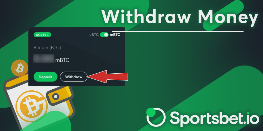 Step-by-step instructions for withdrawing money from sportsbet io