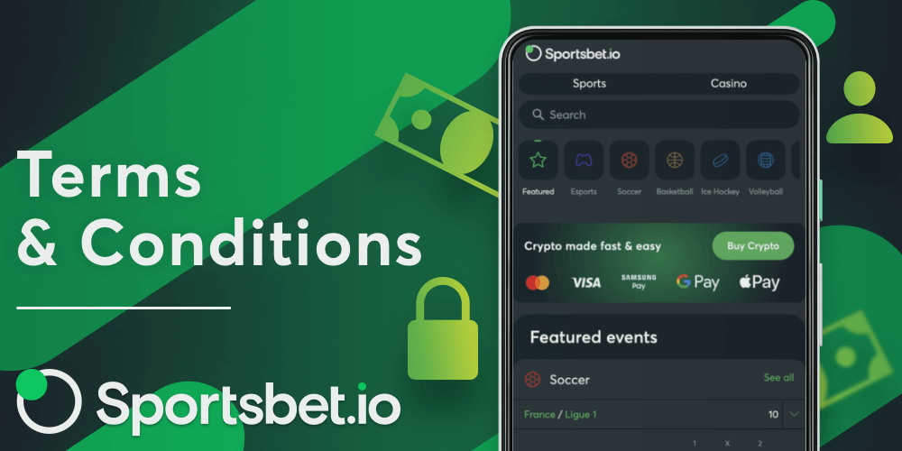 The Sportsbetio platform has general terms and conditions that all players from India must follow